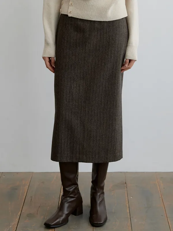 LOA FORMAL LONG-MIDI SK_DEEP BROWN