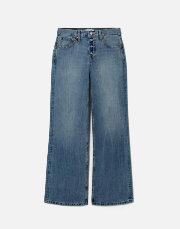 Mid Rise Wide Leg - Authentica Indigo