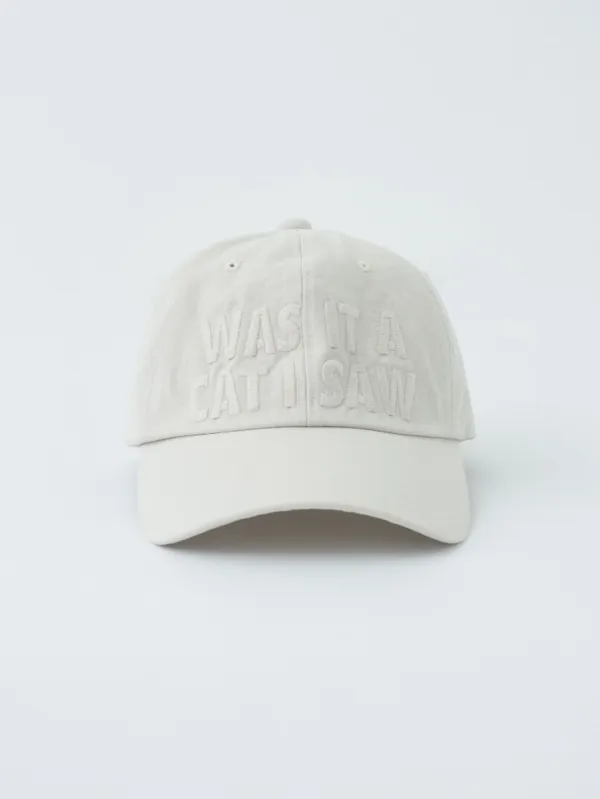 Cat Day cap (ivory)