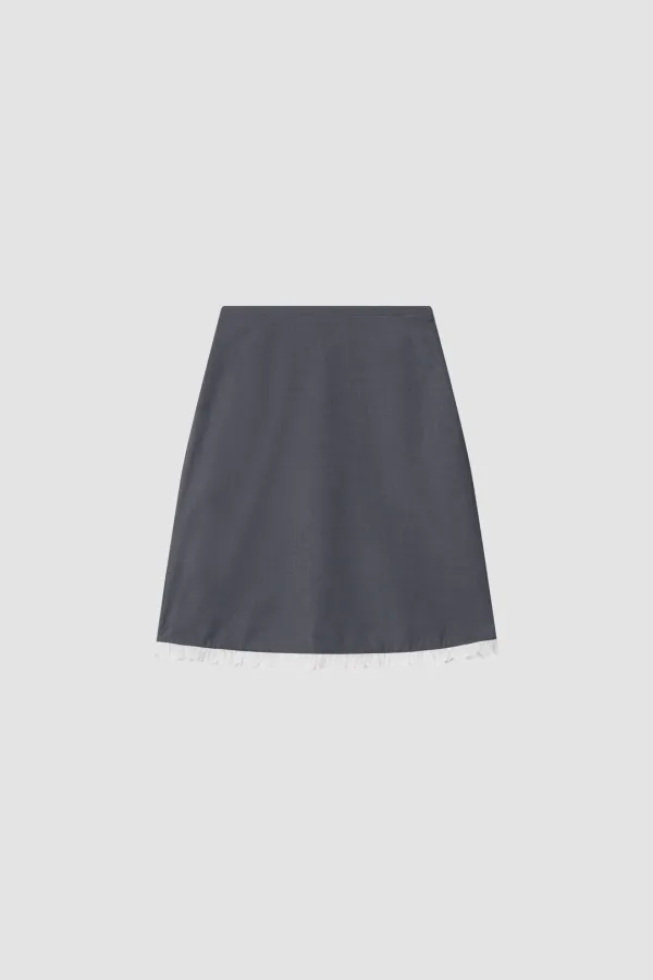 Joan Charcoal Skirt