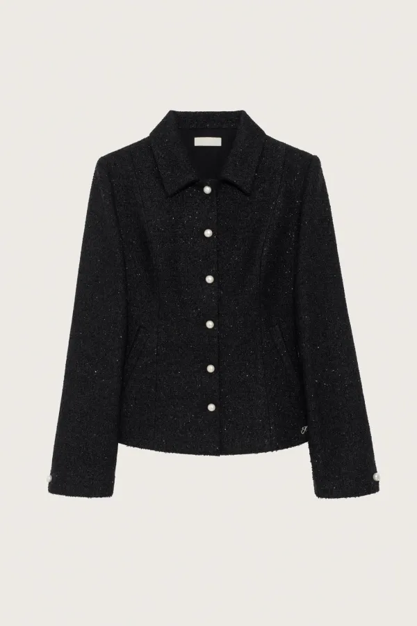 Atelier Tweed Jacket, Black