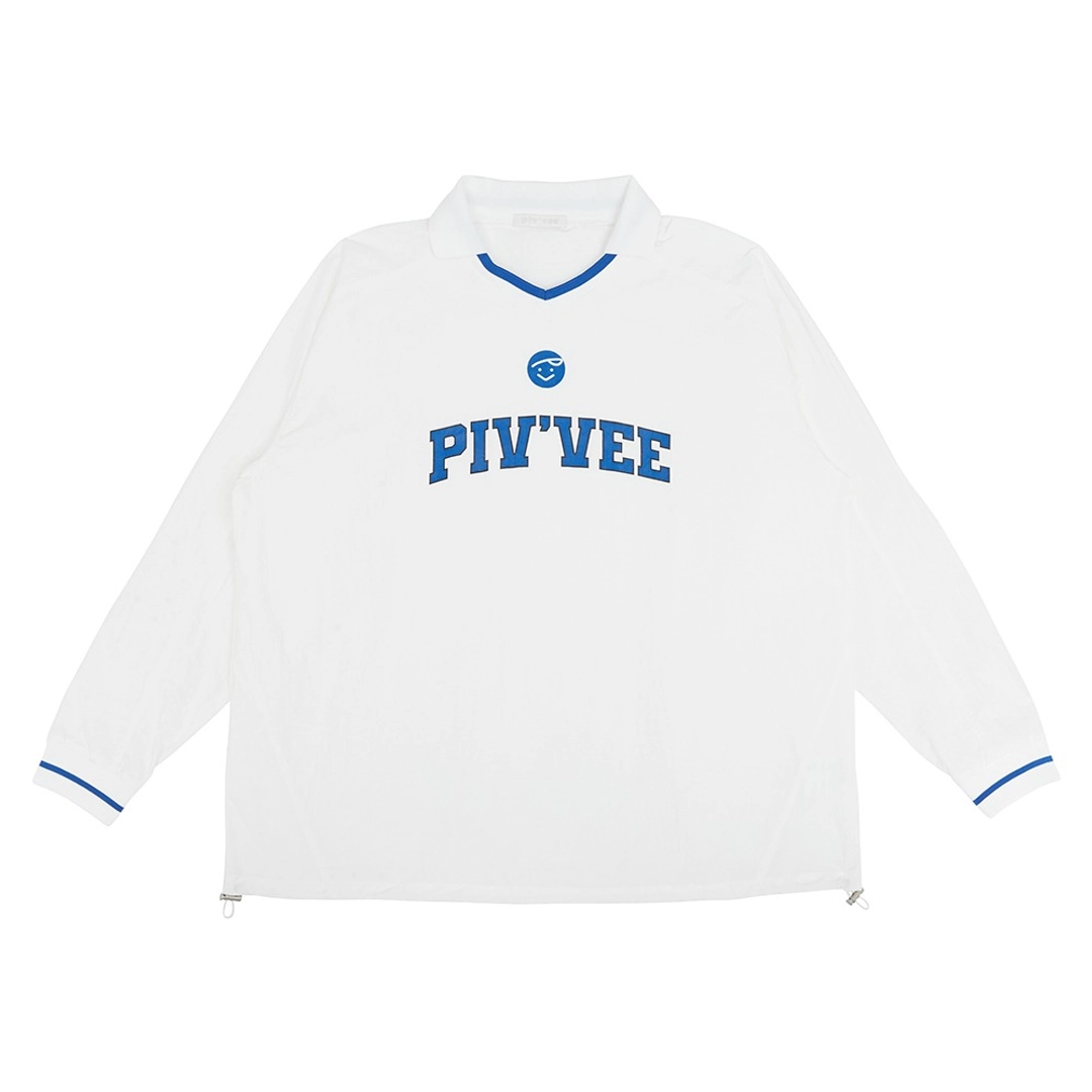 피브비 Sporty Nylon Collar Neck Piste (cloud white) 상품 이미지 1