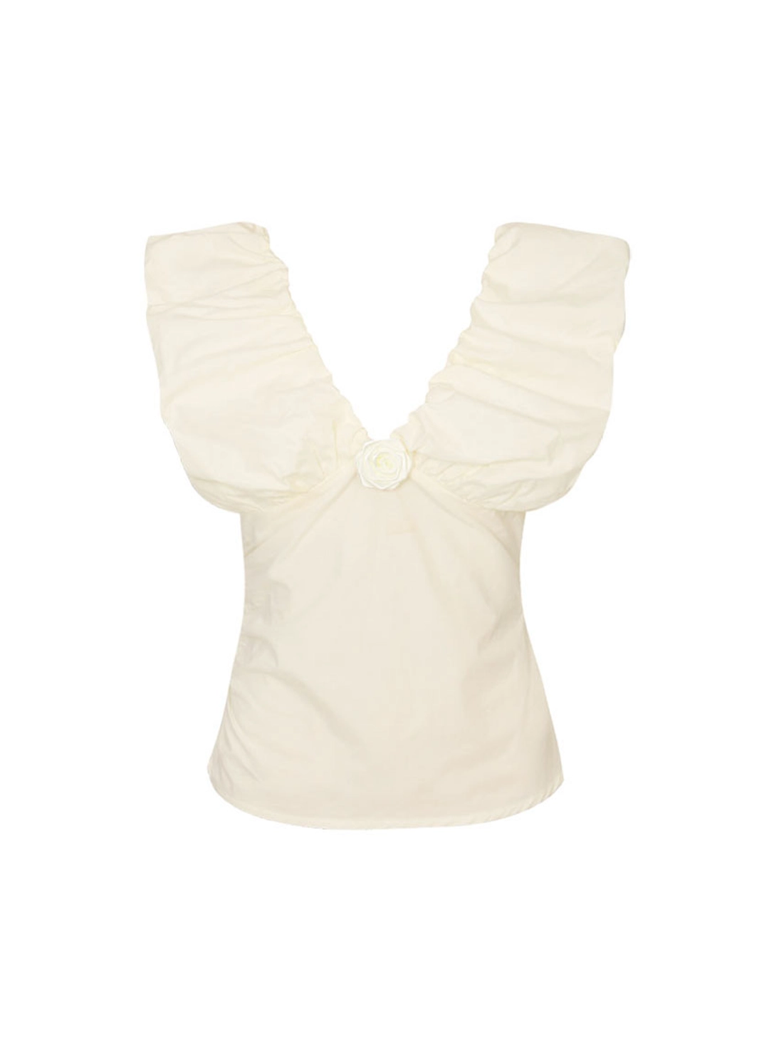 루루서울 Volume Puff Blouse (Cream) 상품 이미지 3