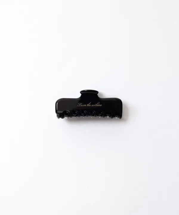 프렌치 헤어 클립 (black)