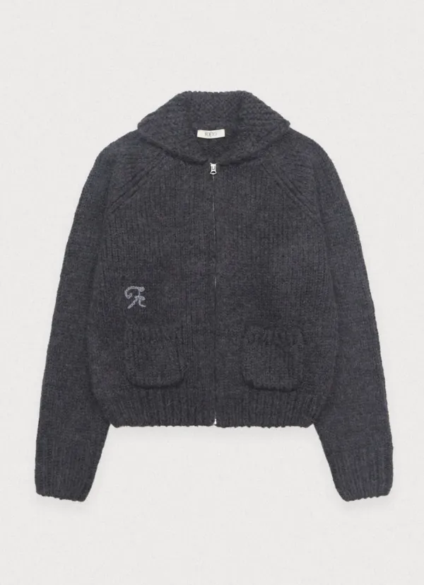 Hush handmade cowichan - charcoal