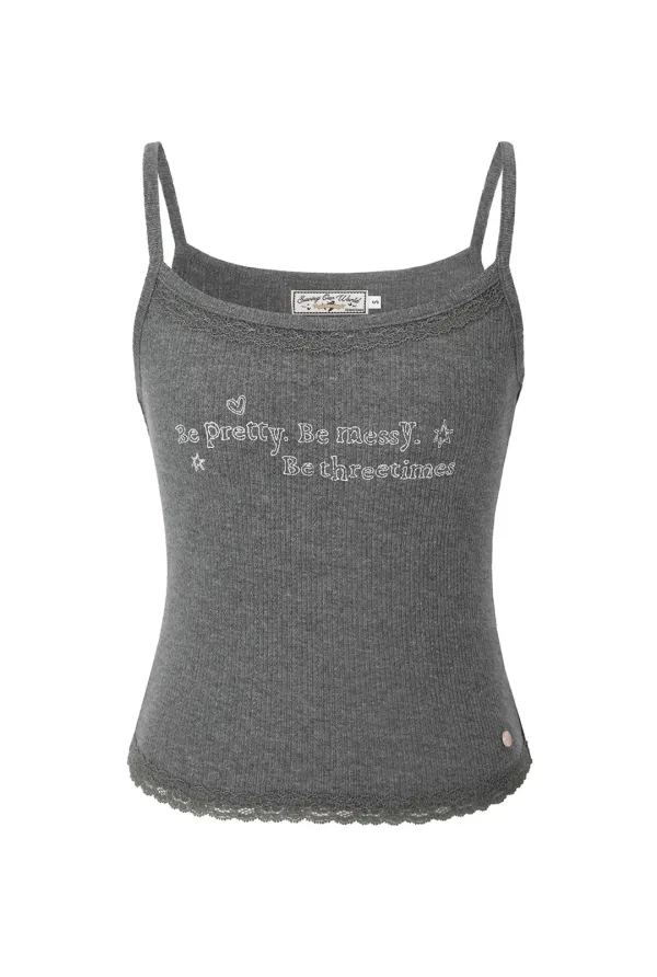 Be messy tank top