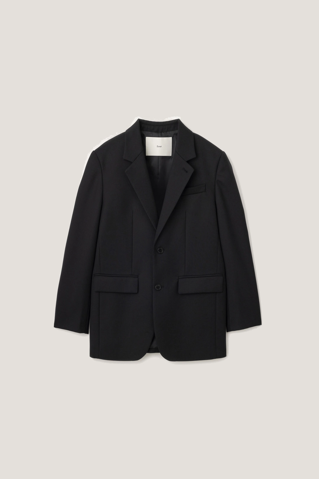 던스트 UNISEX 2 BUTTON WOOL BLAZER BLACK_UDJA6A102BK 상품 이미지 1
