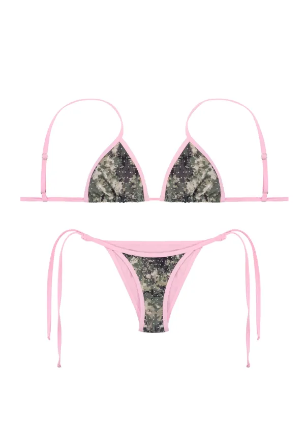 Gigi Bikini / Camo Pink