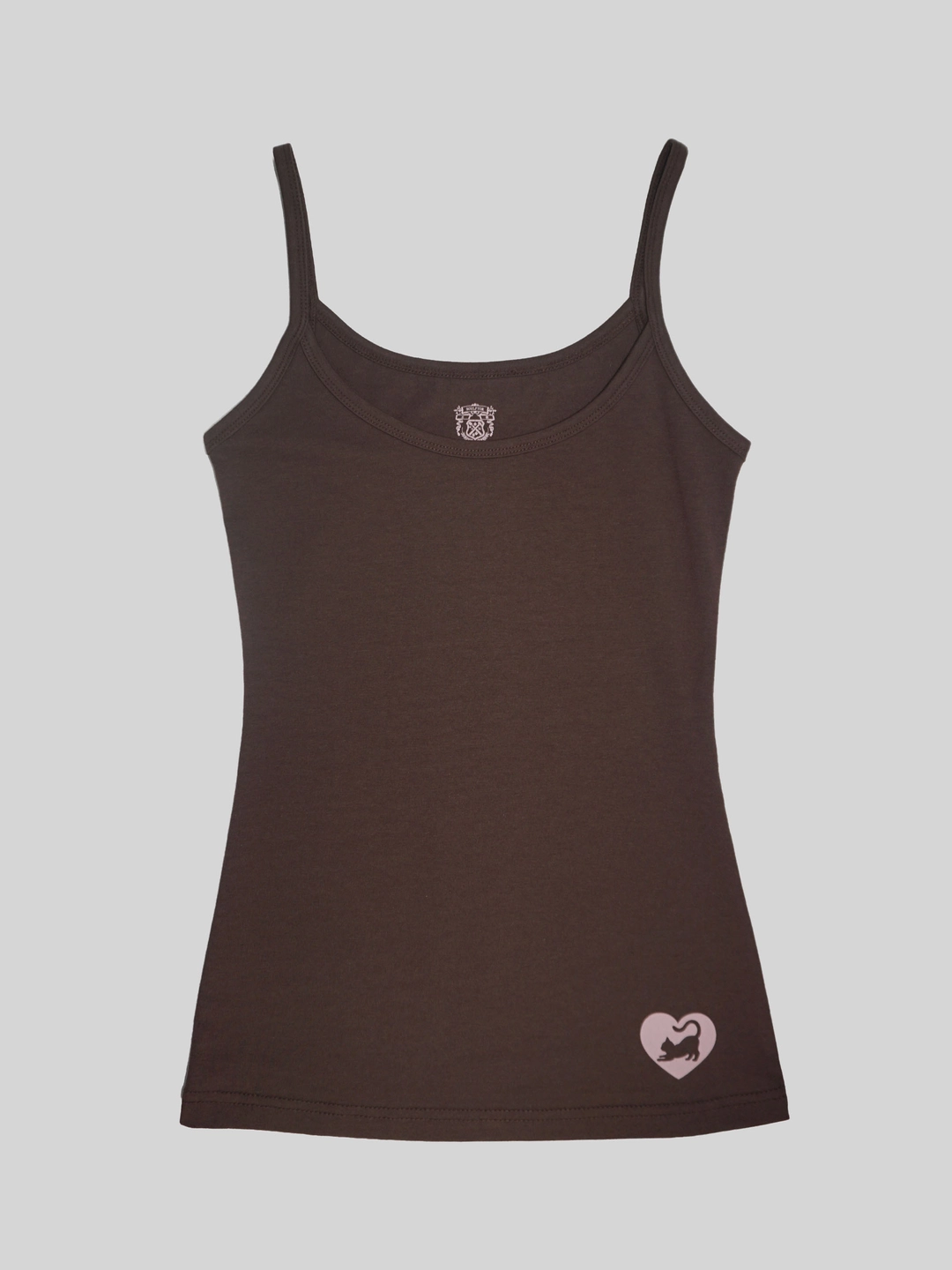 스컬프터 Sweet Kitty Tank Top Brown 상품 이미지 1