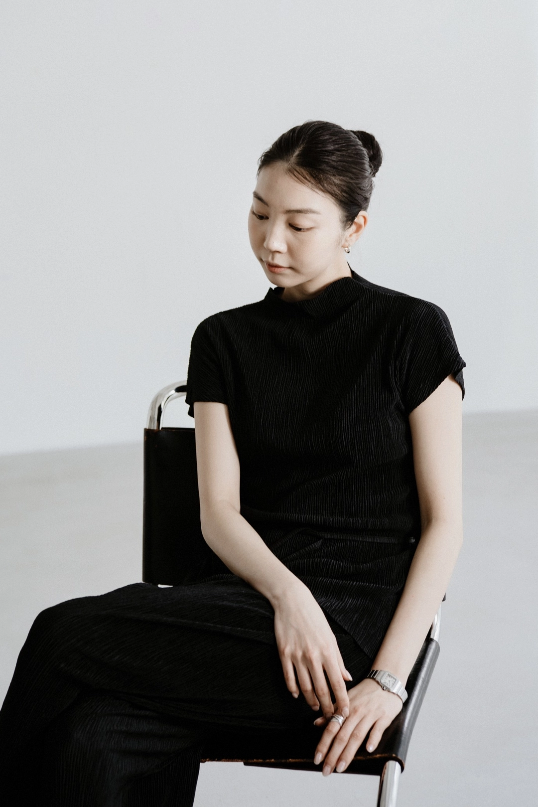 스앨더 27114_Bell pleated top TW 상품 이미지 1
