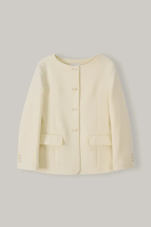 Boat Line Jacket (Ivory)