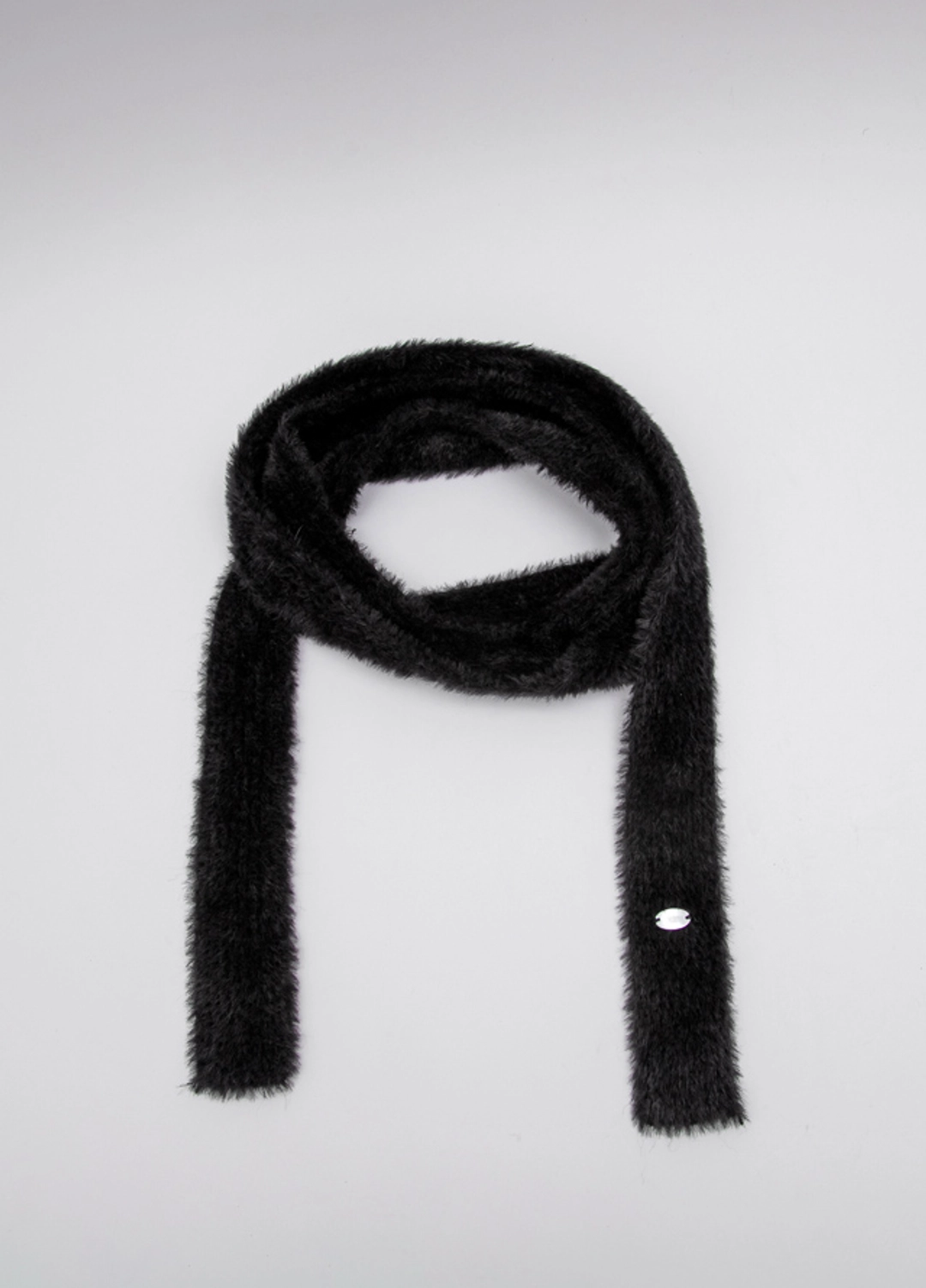 아뜰리에 나인 (MU-0026)HAIRY TIE SLIM MUFFLER 상품 이미지 3