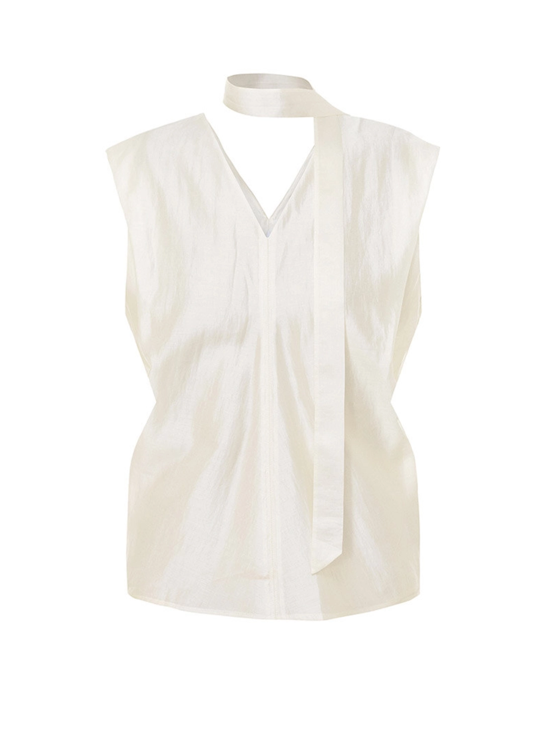 루에브르 Drapery Solid Sleeveless Top SW5MB228_2color 상품 이미지 1