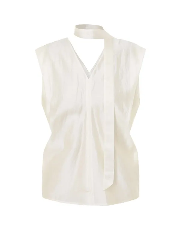 Drapery Solid Sleeveless Top SW5MB228_2color