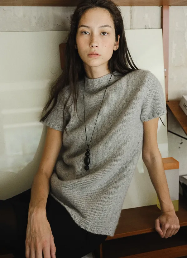 Barney Alpaca Knit (Grey)