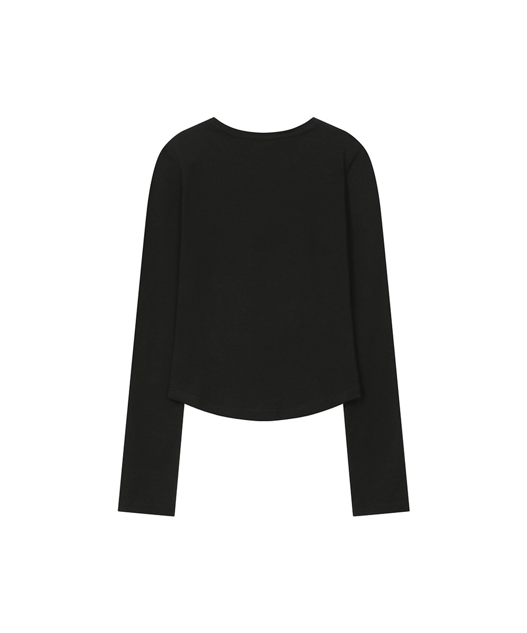 미세키서울 Twin rabbit long sleeves BLACK 상품 이미지 3