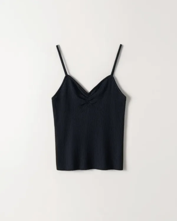 Moire Knit Sleeveless
