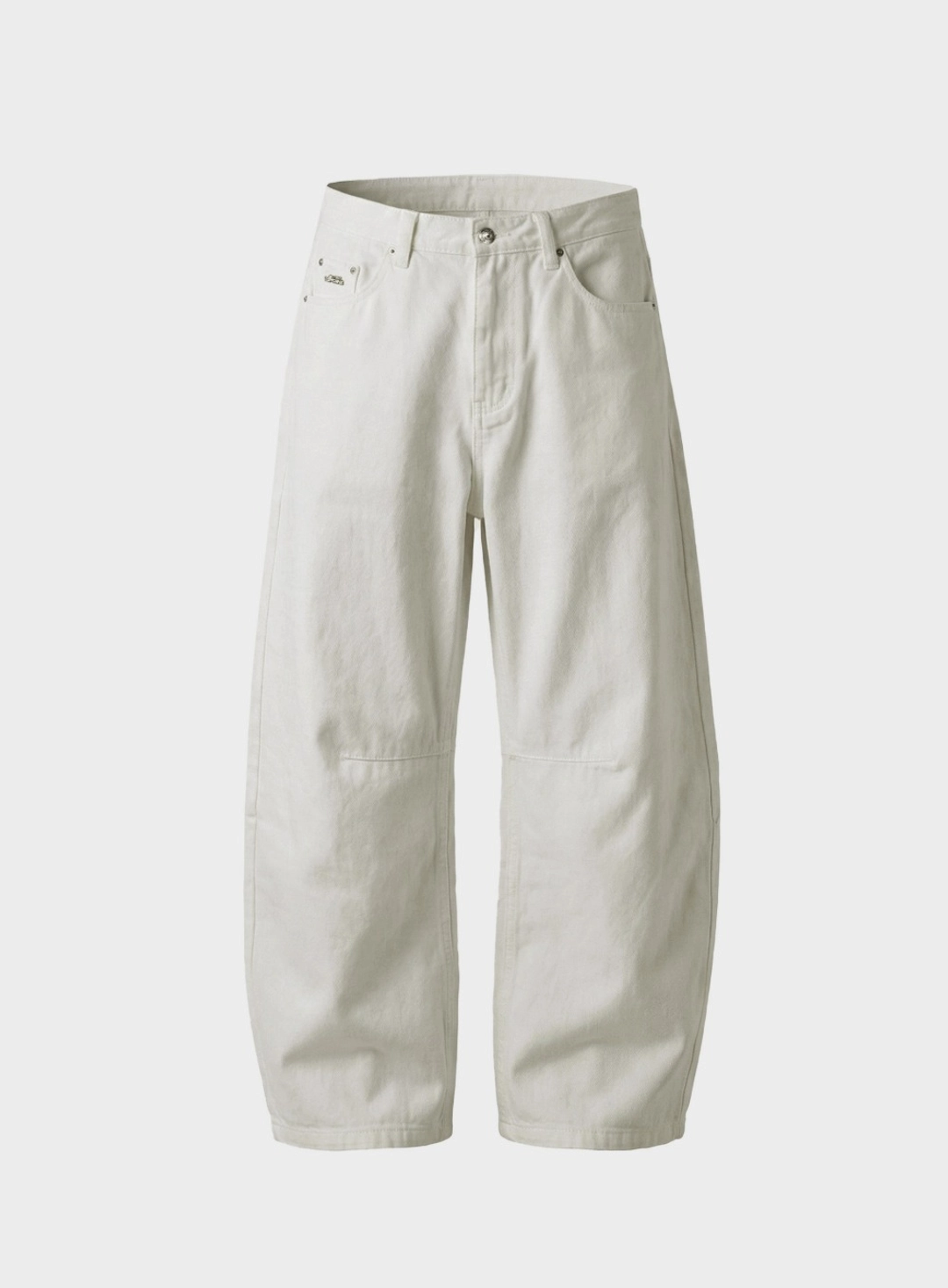 배드블러드 [w-pts26-041] 701 Semi Curved Fit Pants - White 상품 이미지 1