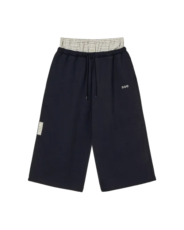 BRIEFS LAYERED SWEATPANTS [NAVY]