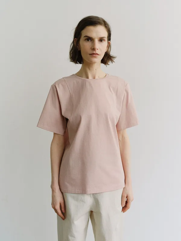 RTS ARMHOLE STITCH SILKET TOP_PINK
