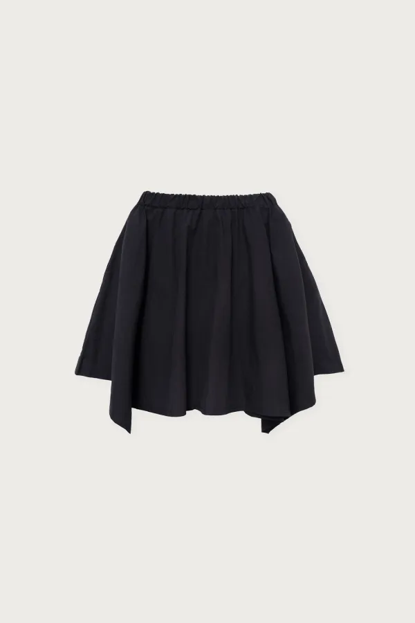 UNBALANCE SKIRT BLACK