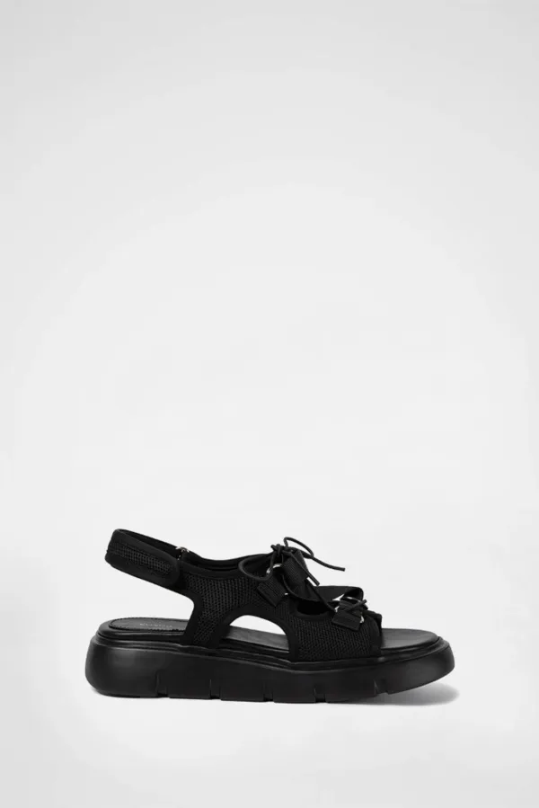 AERO MESH Z-STRAP SANDALS / BLACK