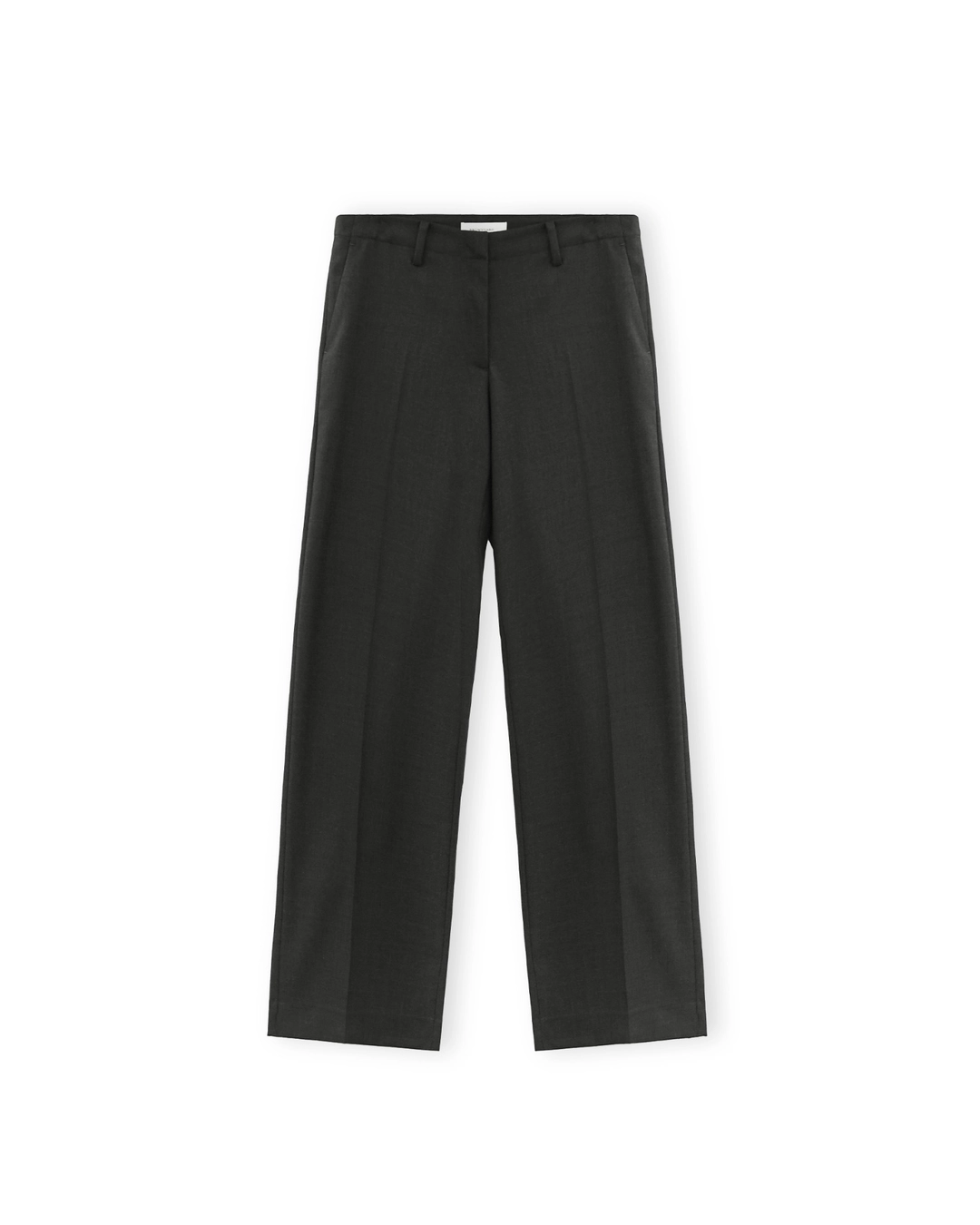 브라운야드 W Low Rise Wool Pants, Charcoal 상품 이미지 2