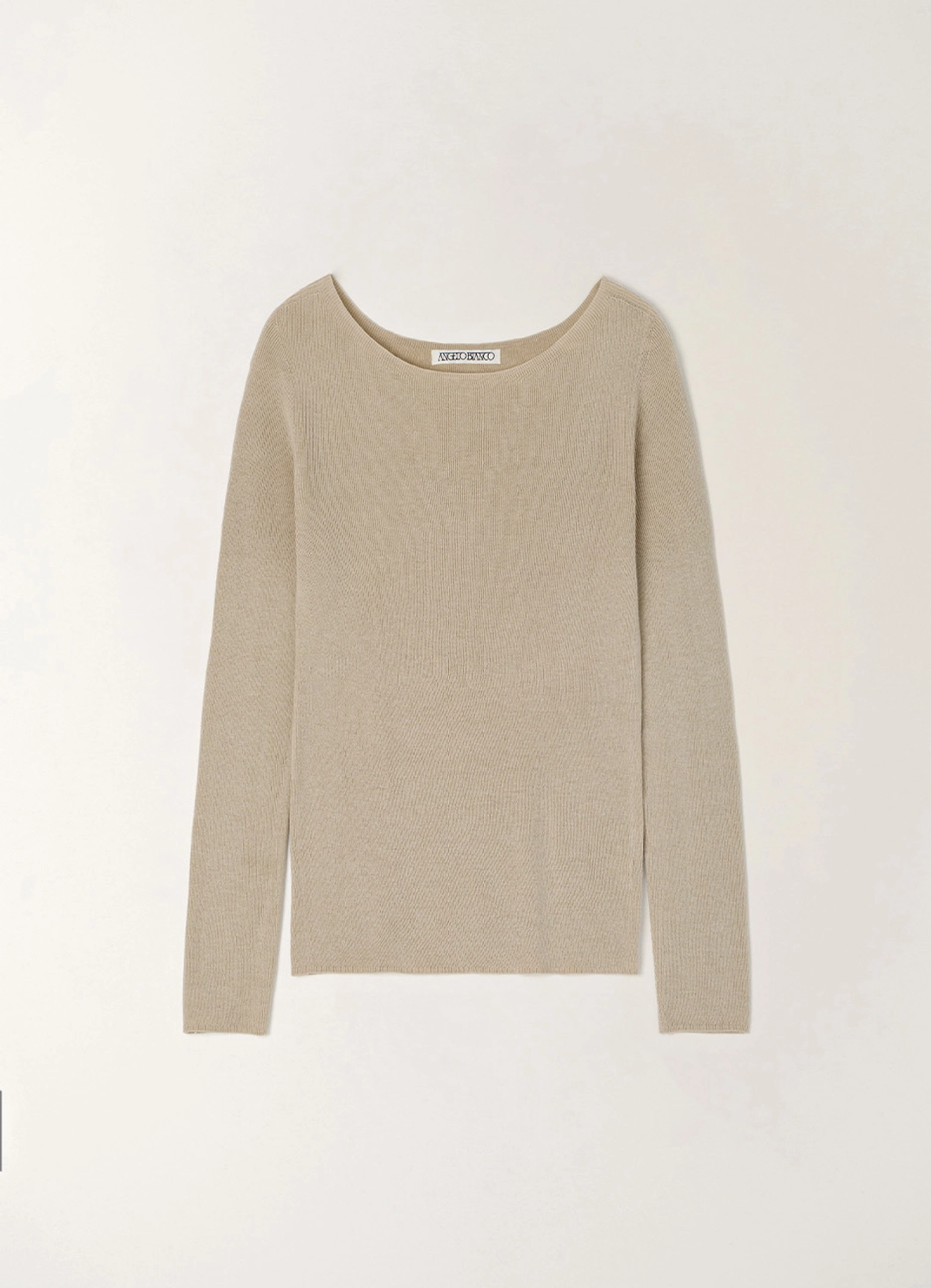 안젤로비안코 Miel Wholegarment Silk Knit (2color) 상품 이미지 1