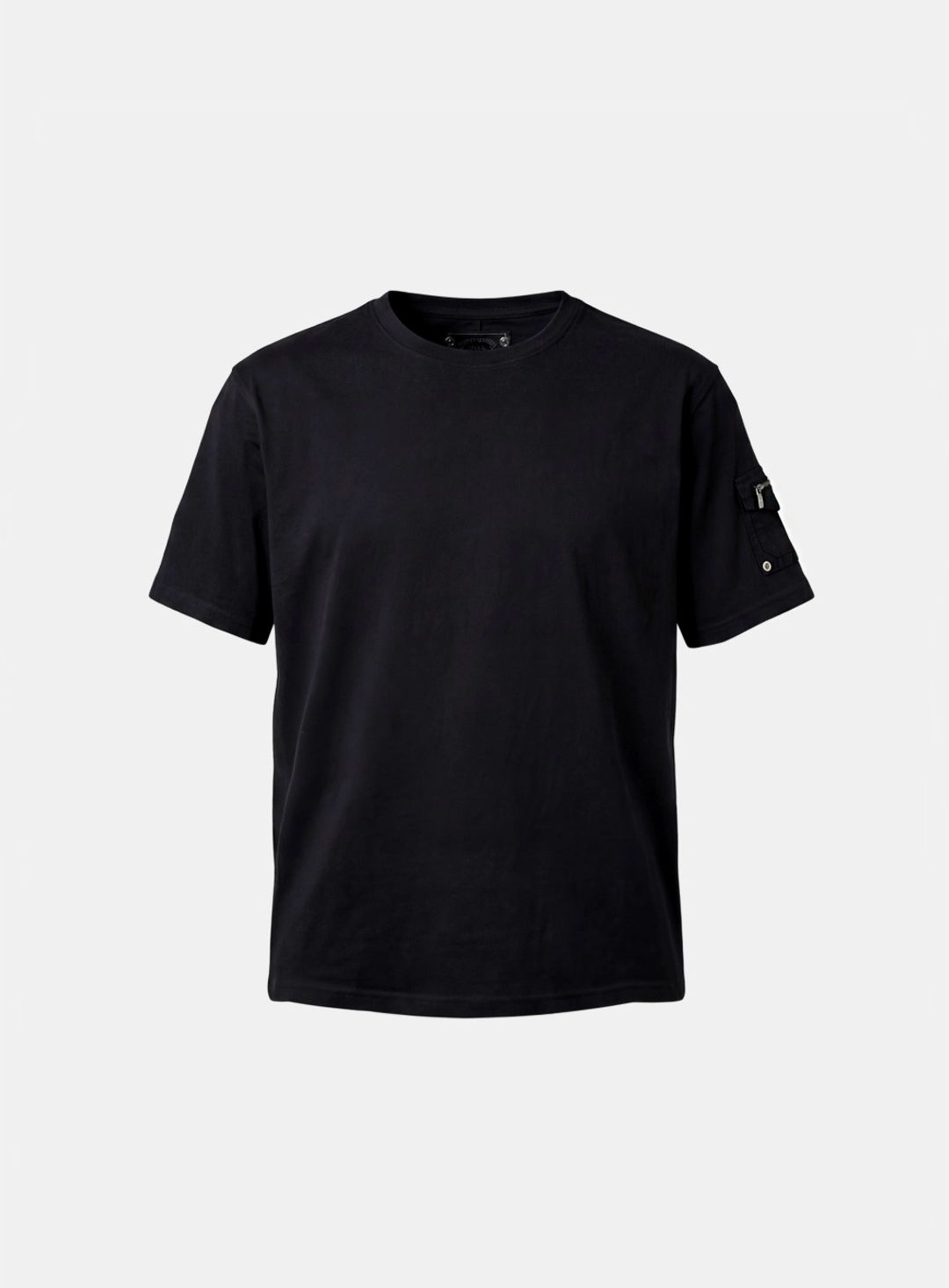 배드블러드 [w-tee26-016] Viper Pocket Short Sleeve T-Shirt V2 - Black 상품 이미지 1