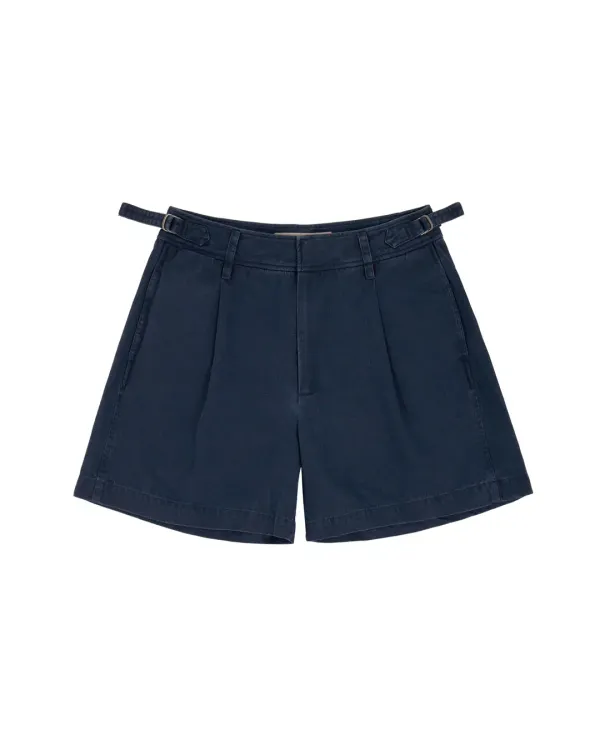HS Washed Cotton Shorts_Navy