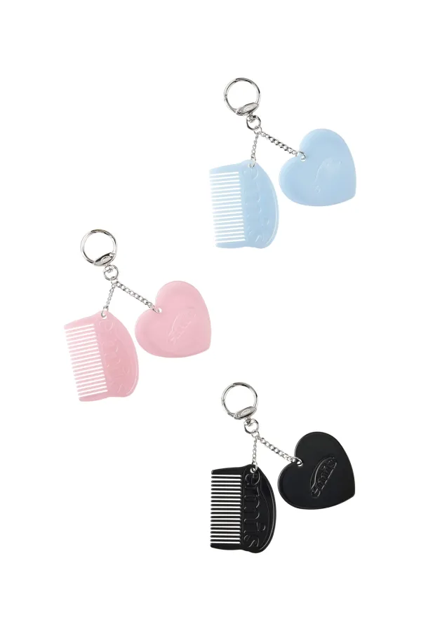EMIS COMB & HAND MIRROR KEYRING