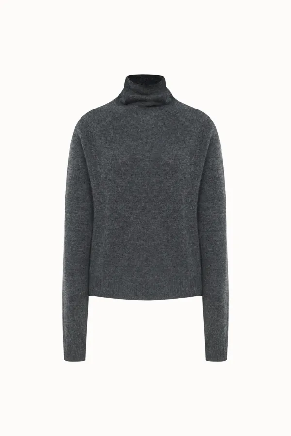 [2차 리오더]Cashmere 30% Wholegarment Turtle Neck Knit Top[LMBEWIKN299]-4color