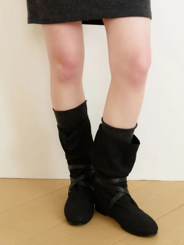 CAMDEN BELT BOOTS [ BLACK ]