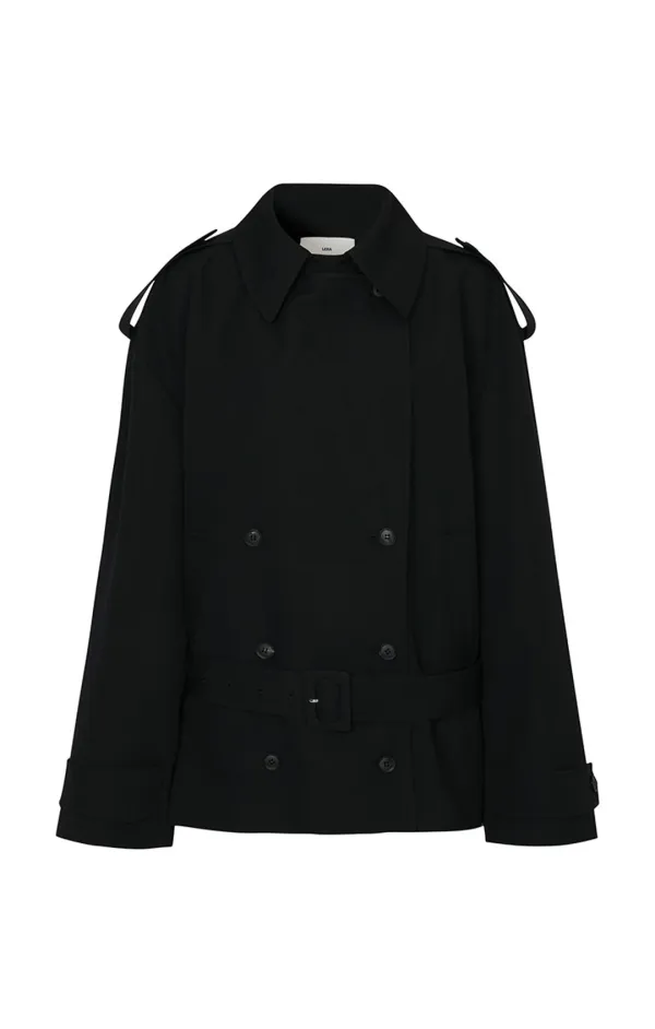 PRETO WOOL TRENCH JACKET