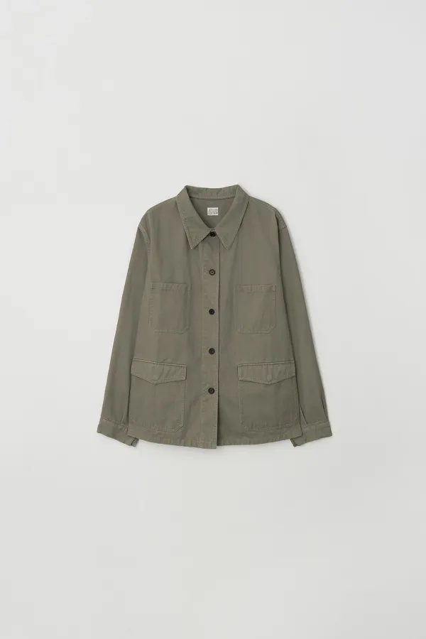 [2차] Washed Work Jacket (khaki)