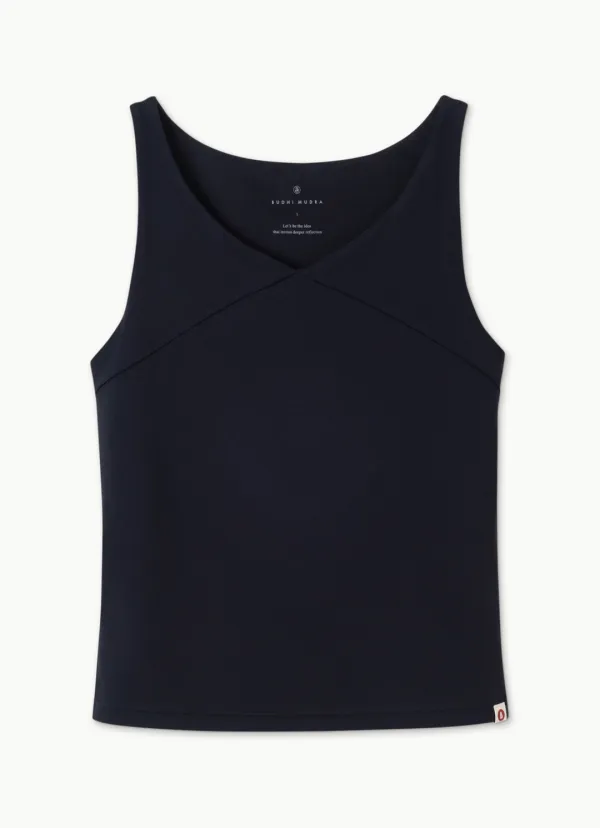 [Movement Line] Pentagon tank top_Anthracite