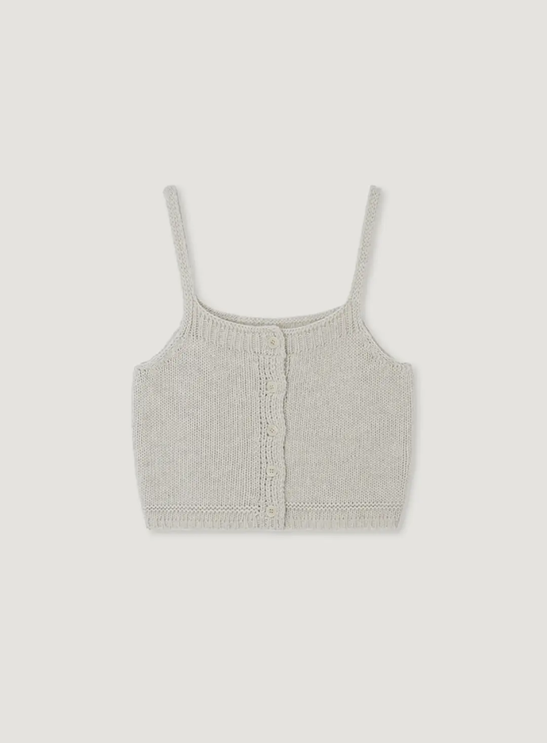 망고매니플리즈 HEN BUSTIER KNIT_ECRU 상품 이미지 3