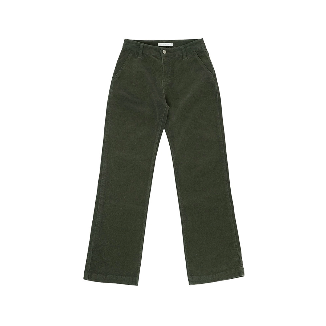 피브비 Corduroy Straight Pants (olive green) 상품 이미지 1