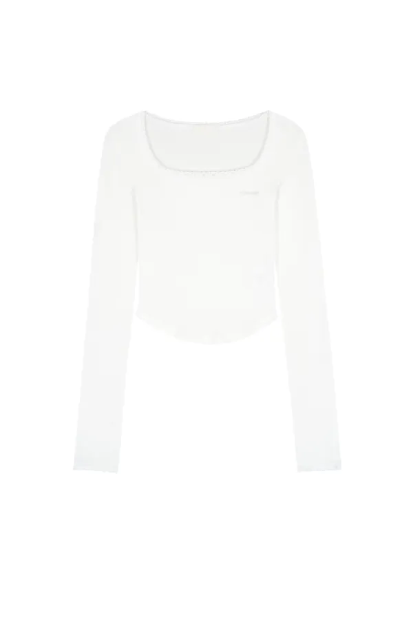 Everyday Square Top, White