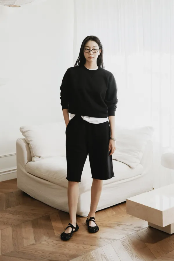 42308_Cotton-cashmere blend sweatshorts
