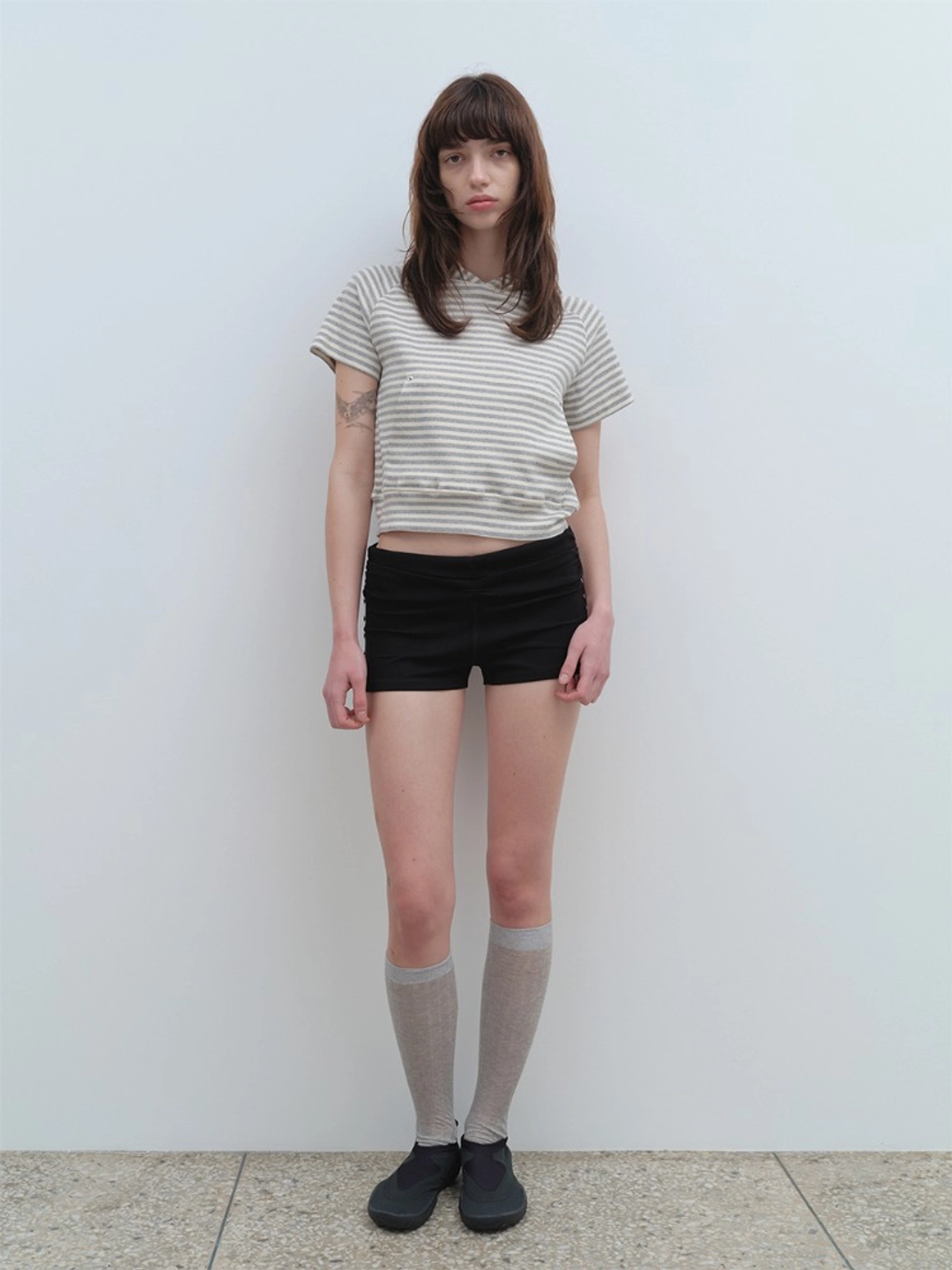 밀로 우먼 Jersey Micro Shorts [Black] 상품 이미지 2
