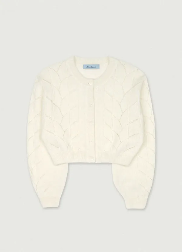 Love Cable Cardigan [ivory]