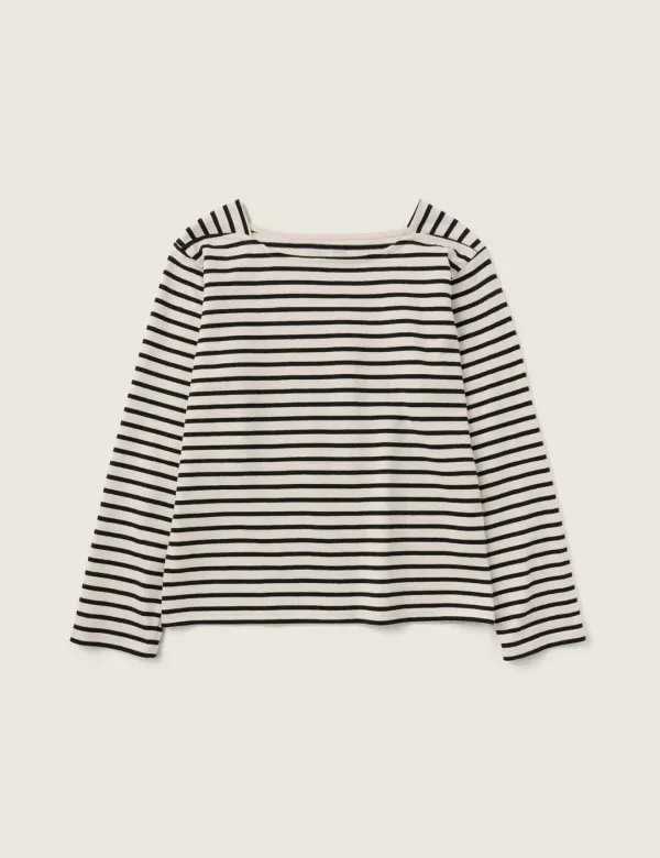 Pauline Stripe T-shirt (Black)