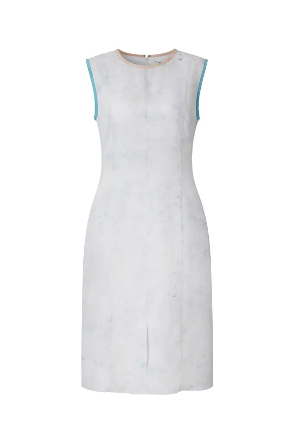 DELPHINIUM FLOWER PIPING DRESS