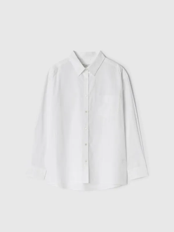 Oversized Comfort Shirts (White)