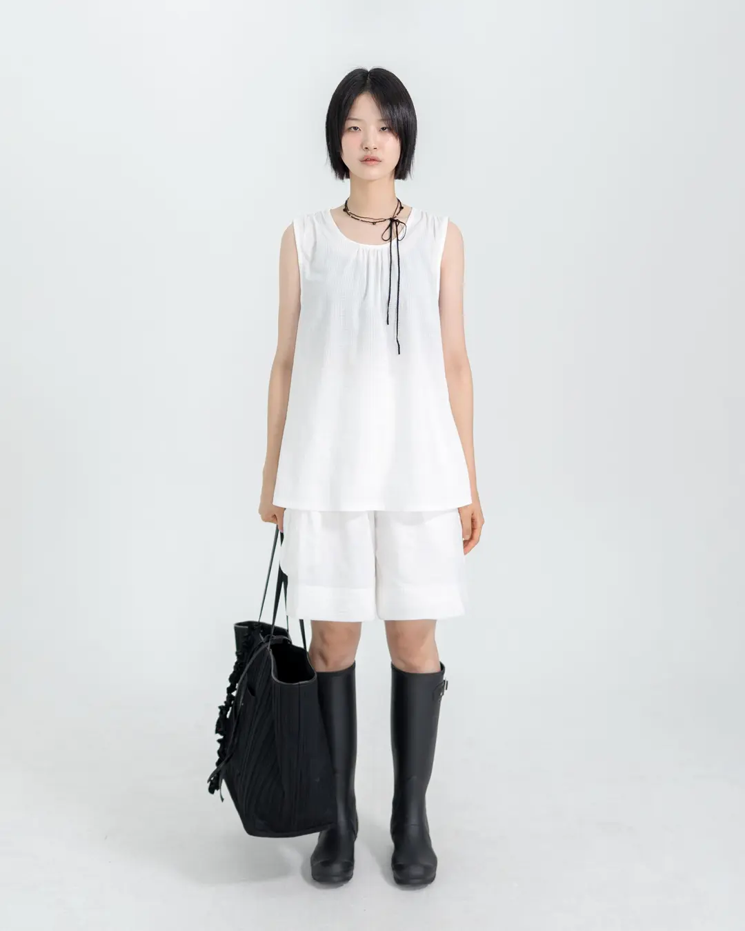 유노이아 pleats shopper bag 상품 이미지 2