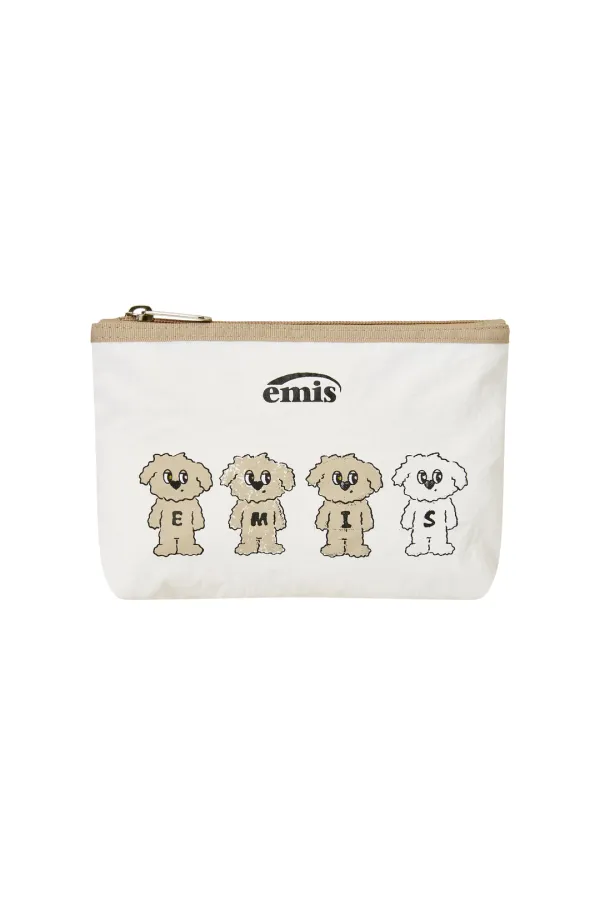 MISUGI DRAWING POUCH-WHITE