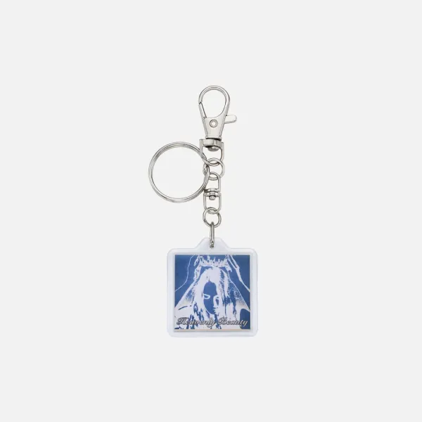 crownlet keyring-blue
