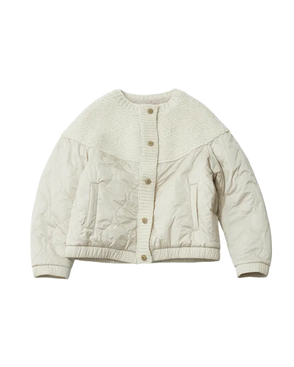 bau quilting jumper (beige)