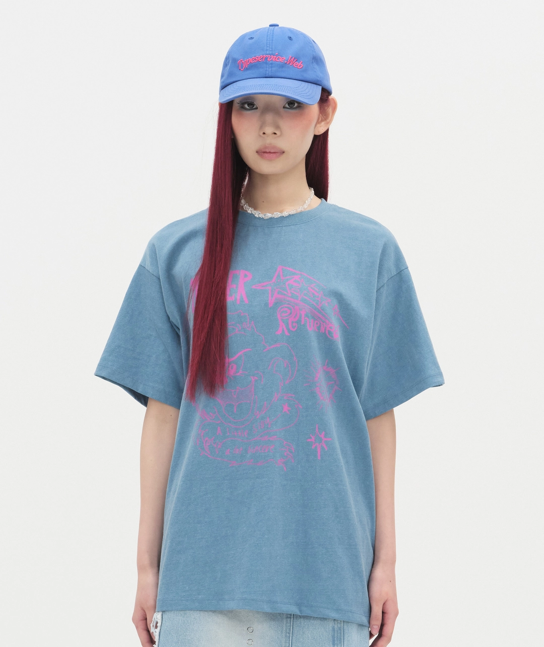 타입서비스 Never Return Top [Blue] 상품 이미지 2